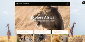 Safari Adventure Joomla Template