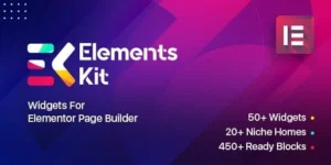 Elements Kit Pro – All In One Addons for Elementor Page Builder 3.3.0 – ElementsKit