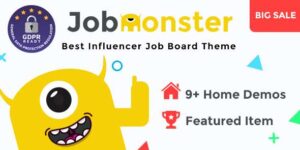 Jobmonster – Job Board WordPress Theme 4.7.3
