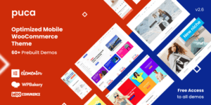 Puca – Optimized Mobile WooCommerce Theme 2.6.24