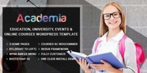 Academia – Education Center WordPress Theme 3.9