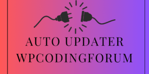 WPCodingForum Auto Updater