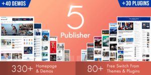 Publisher Theme Magazine Blog Newspaper and Review 7.12.0