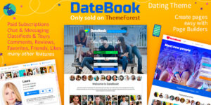 DateBook - Dating WordPress Theme